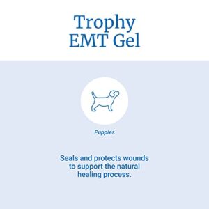 PetAg EMT Gel First Aid Kit for Dog Wound Care - Contains Hydrolyzed Collagen - Seals, Soothes, and Protects Wounds - 1 fl oz