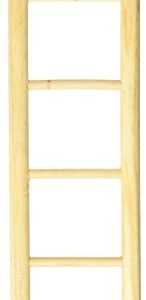 Penn-Plax BA105 5-Step Wooden Ladder for Small Birds