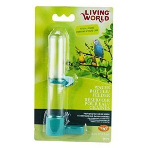 Living World Combo Waterer and Feeder, Small (Colors May Vary)