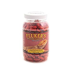 fluker labs sfk76021 adult bearded dragon diet food, 3.4-ounce