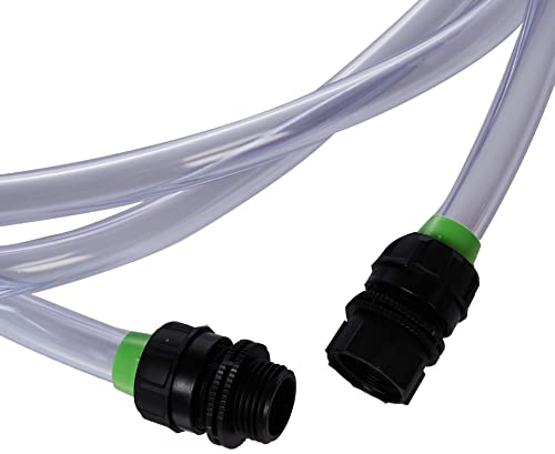 Python No Spill Clean and Fill Aquarium Gravel Tube Hose Extension, 10-Feet