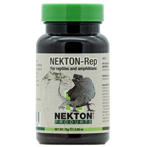 nekton-rep vitamin mineral supplement for reptiles and amphibians, 75gm