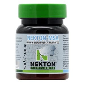 nekton-msa high-grade mineral supplement for pets 40gm