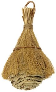 prevue pet products bpv1156 natural fiber finch covered tiki hut for birds