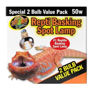 zoo med repti basking spot lamp value pack, 50 watts