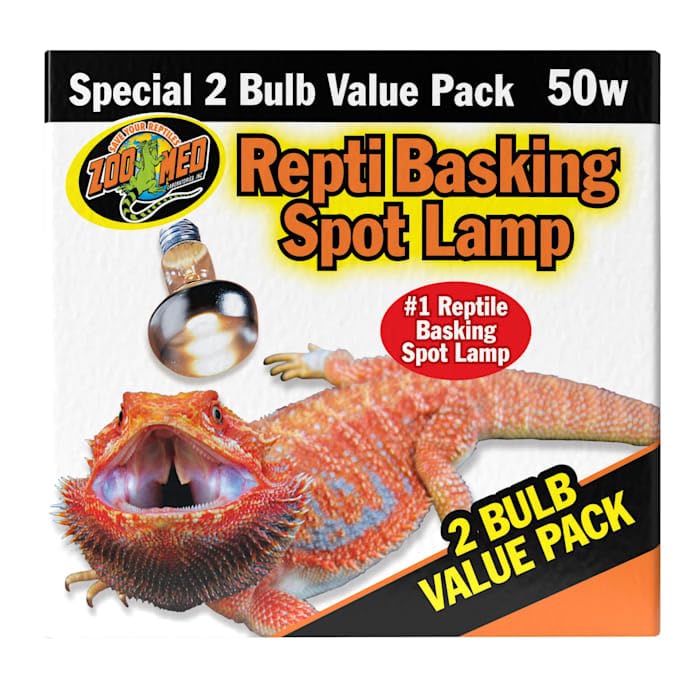 Zoo Med Repti Basking Spot Lamp Value Pack, 50 Watts