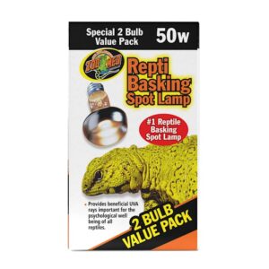 Zoo Med Repti Basking Spot Lamp Value Pack, 50 Watts