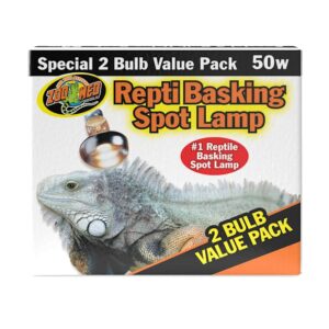 Zoo Med Repti Basking Spot Lamp Value Pack, 50 Watts