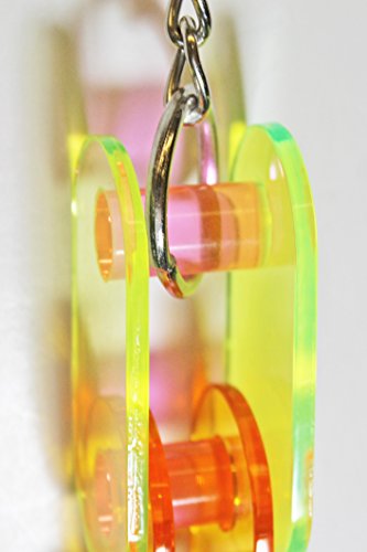 Prevue Pet Products Rainbow Acrylic Links Bird Toy