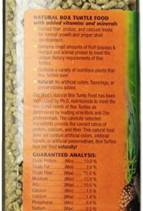 Zoo Med Natural Box Turtle Food, 20-Ounce