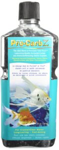 penn-plax pro-carb z contains activated carbon and zeolite for crystal clear, healthy aquarium water, 64-ounce, model:pbzc3m