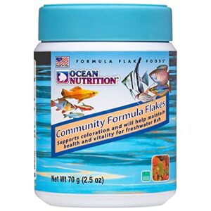 ocean nutrition community formula flakes 2.5-ounces (70 grams) jar