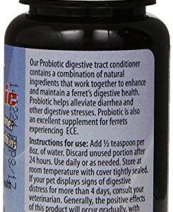 Marshall Pet Products Natural Probiotic Pet Digestive Tract Conditioner Supplement Eases Digestive Stress, ECE and Diarrhea in Ferrets and Small Animals, 1.7 oz