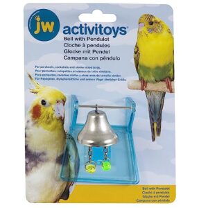 jw pet company activitoys bell with pendulot bird toy