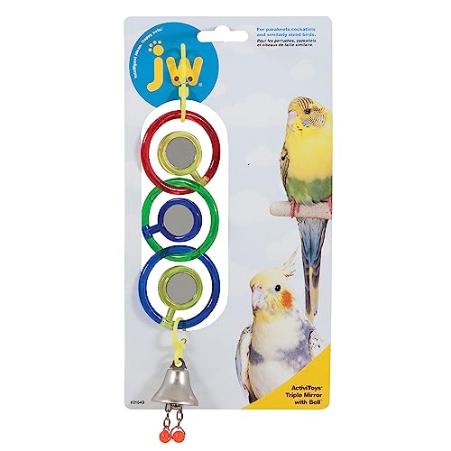 JW Pet Company Activitoys Triple Mirror Bird Toy