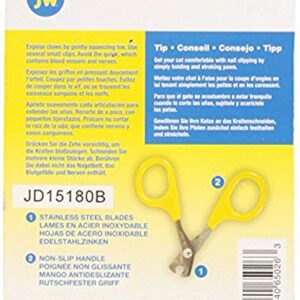 JW Pet Company GripSoft Cat Nail Clippers Non-Slip Handle One Size Fits All,Multi,65026