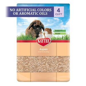 kaytee aspen small pet bedding, 113.3 liters