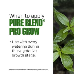 Botanicare Pure Blend Pro Grow, Nutrient, 3-2-4, 1 qt.