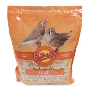 volkman avian science super finch bird food 4lbs