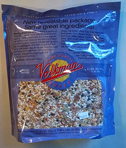 Volkman Seed Avian Science Super Hookbill 4lb