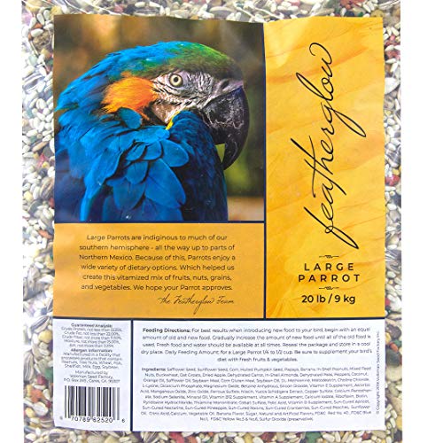 Volkman Seed Featherglow Large Parrot 20lb