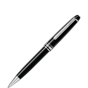 montblanc meisterstuck platinum line classique ballpoint pen - black