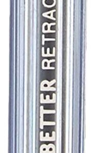 PILOT The Better Ball Point Pen Refillable & Retractable Ballpoint Pens, Medium Point, Black Ink, 12-Pack (30005)