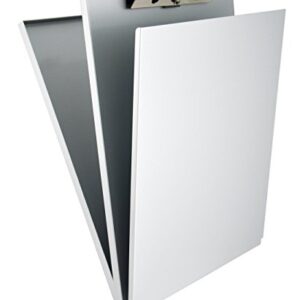 Saunders Recycled Aluminum A-Holder Form Holder – Letter Size Form Holder with Hinged Writing Plate. Office Supplies