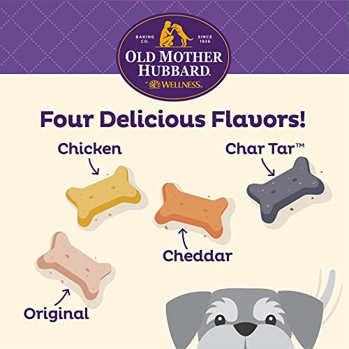 Old Mother Hubbard by Wellness Classic Original Mix Natural Dog Treats, Crunchy Oven-Baked Biscuits, Ideal for Training, Mini Size, 20 pound box