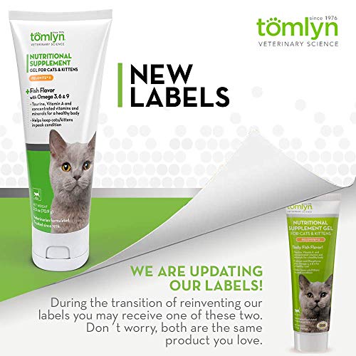 Tomlyn Felovite with Taurine Amino Acid Gel Nutritional Supplement for Cats & Kittens, 2.5oz