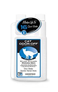 thornell cat odor-off concentrate pet smell odor eliminator – cat odor eliminator concentrate for pet urine odor, tomcat spray for cat urine smell, feces on carpet & litter boxes – 16oz