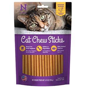 n-bone cat chew treats, purple, 3.74 oz