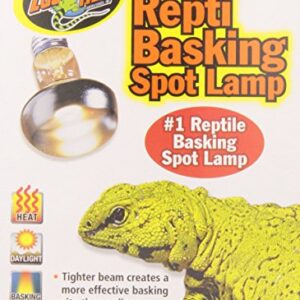 Zoo Med Reptile Basking Spot Lamp 250 Watts, Whites &Amp; Tans