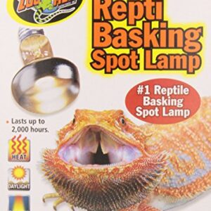 Zoo Med Reptile Basking Spot Lamp 250 Watts, Whites &Amp; Tans