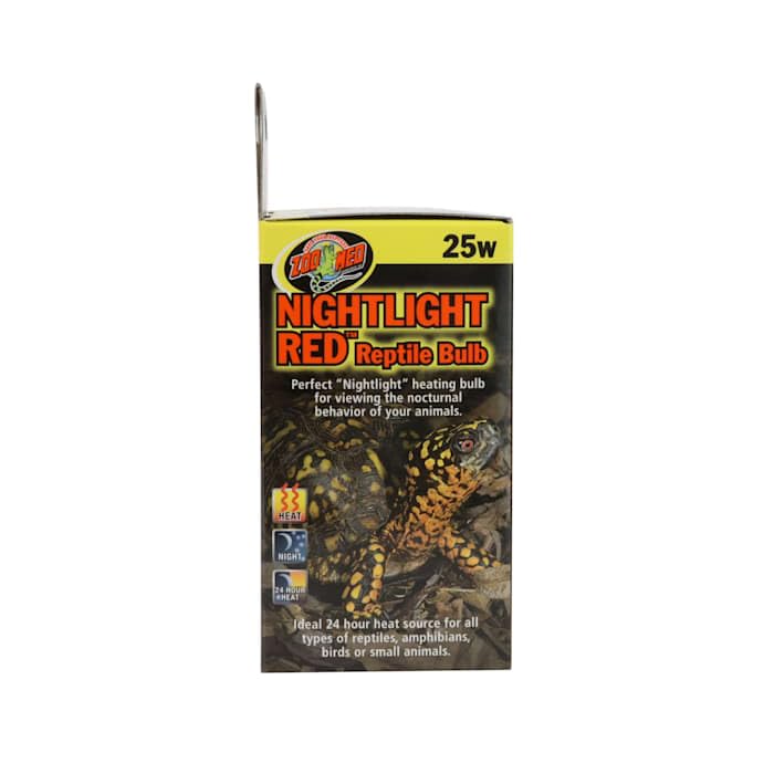 Zoo Med Nightlight Red Bulb for Reptiles, 25 Watts