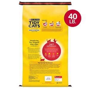 Tidy Cats Non Clumping 24/7 Performance Multi Cat Litter, 40 lbs.