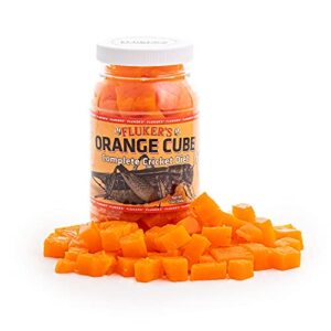 fluker's orange cube complete cricket diet 12 ounce (pack of 1)