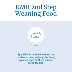 PetAg KMR 2nd Step Kitten Weaning Food - Contains Natural Milk Protein - For Kittens 4-8 Weeks Old - 14 oz