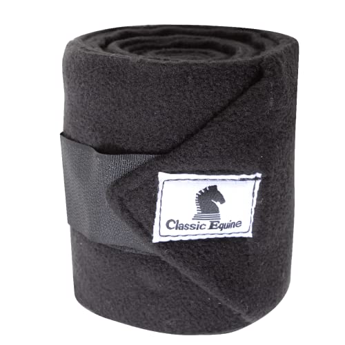 Classic Equine Classic Polo Wraps, Black