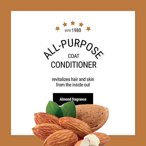 The Coat Handler All-Purpose Coat Dog Conditioner, 16 oz - Natural Ingredients, Handcrafted, Loosens Tangles and Eliminates Static, Professional Grade