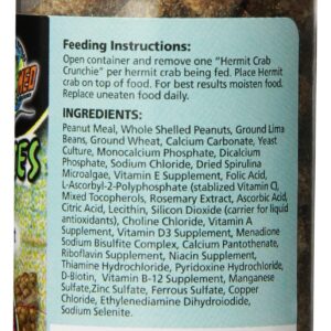 Zoo Med Hermit Crab Peanut Crunchies, 1.85-Ounce