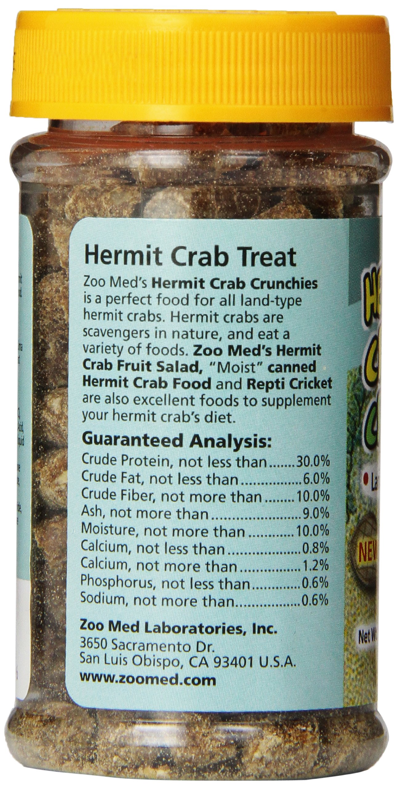 Zoo Med Hermit Crab Peanut Crunchies, 1.85-Ounce