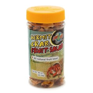 zoo med hermit crab fruit-salad all natural fruit treat