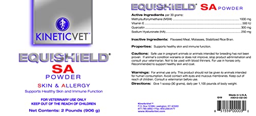 KineticVet EquiShield SA (Skin & Allergy) Powder, 2 lb.