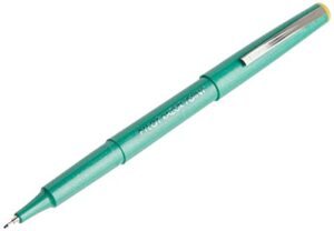 pilot razor point fine line marker stick pens, ultra-fine point (0.3mm) green ink, 12-pack (11007)