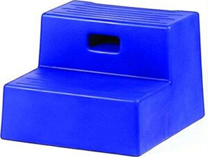 horsemens pride 2-step mounting block blue