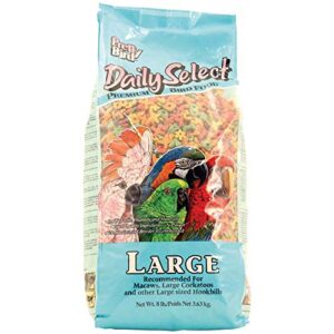 daily select for large birds - 8 lb.