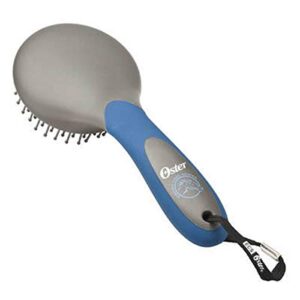 oster equine care series mane & tail horse brush, blue (078399-140-001)