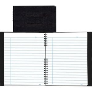 blueline notepro notebook, black, 11 x 8.5 inches, 200 pages (a10200.blk), 150