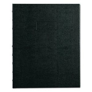 rediform blueline notepro notebook, black, 9.25" x 7.25" 150 pages (a7150.blk)